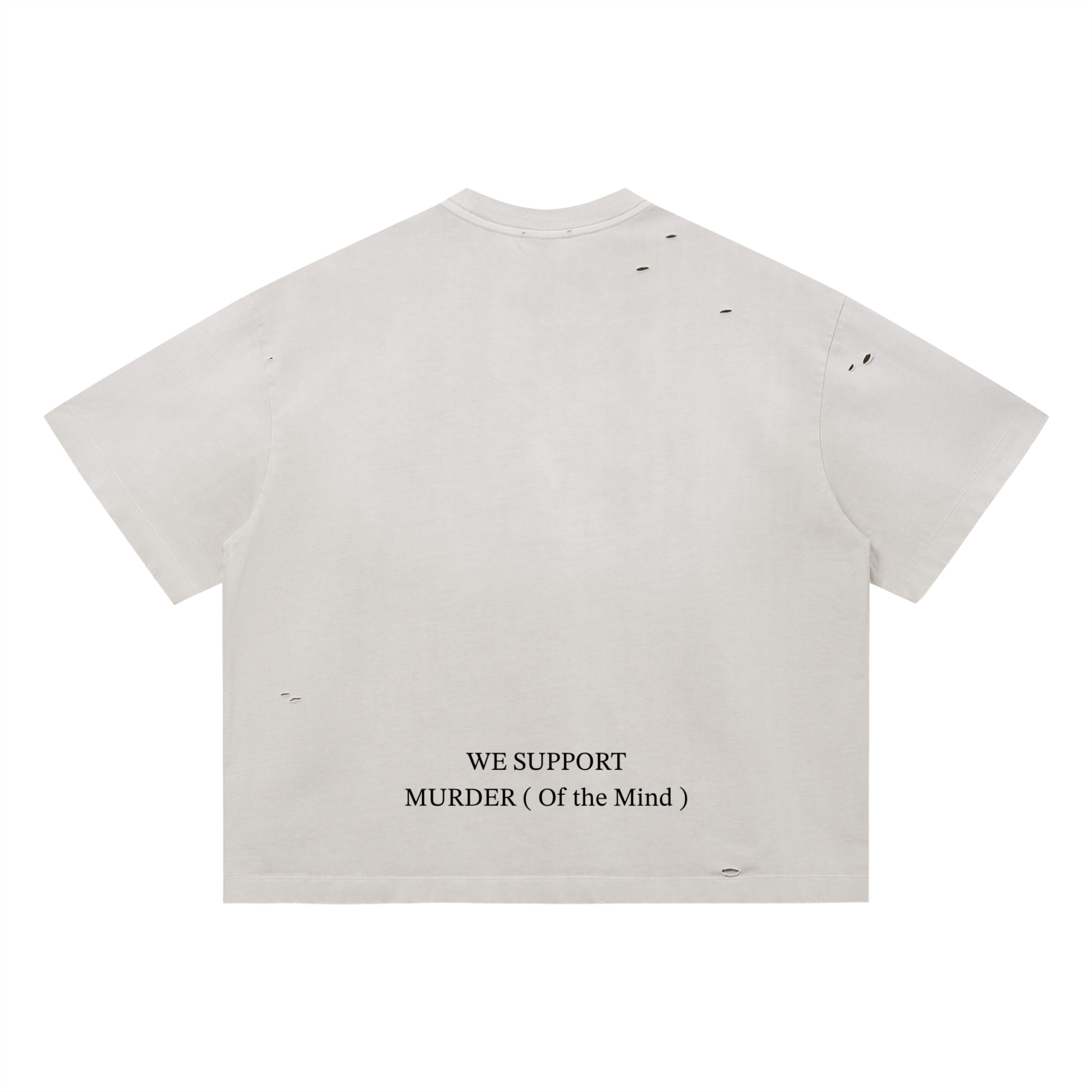 Vintage Washed Distressed Boxy Oversized T-Shirt