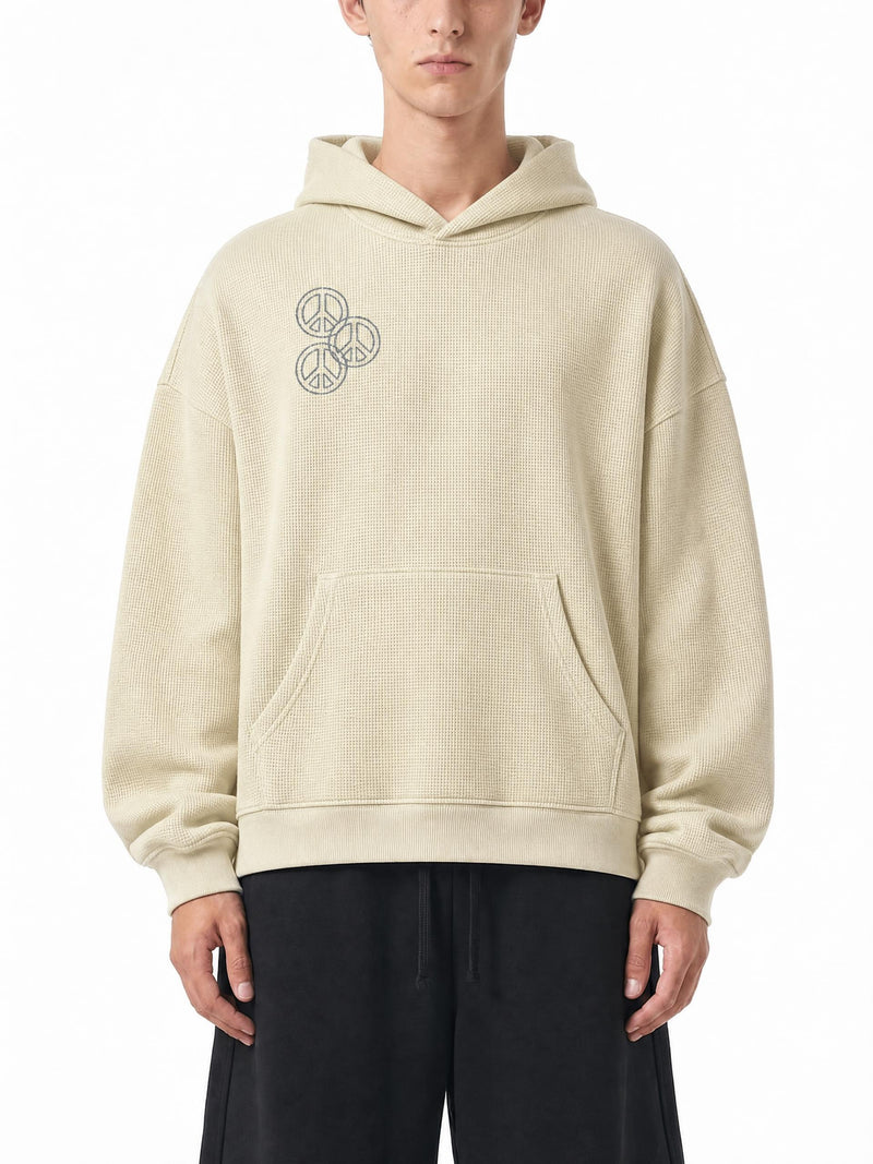 Peace Waffle Hoodie