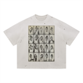 Vintage Washed Distressed Boxy Oversized T-Shirt