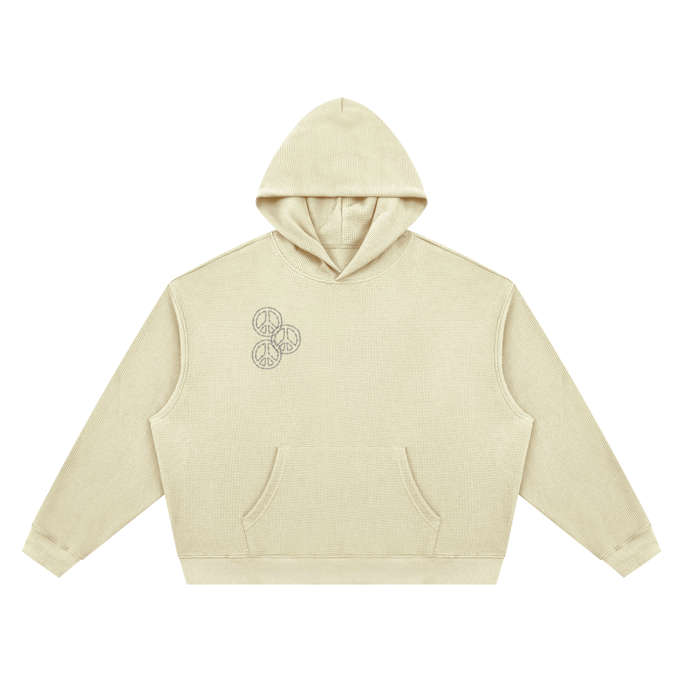 Peace Waffle Hoodie